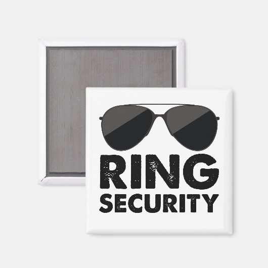 Hochzeitsring Magnet (Vorderseite/Rückseite)