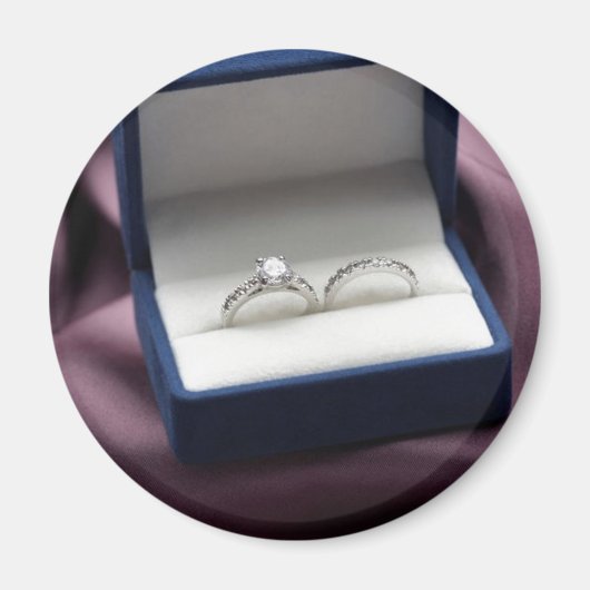 Hochzeitsring-Set Magnet (Vorne)