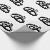 Hochzeitsringe Geschenkpapier (Ecke)