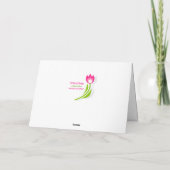 Hochzeitsringe im Zuckerguss Karte (Rückseite)
