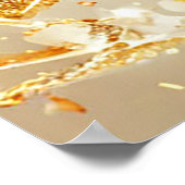 Hochzeitsringe Kunst Poster (Ecke)