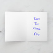 Hochzeitsrings Einladung (Innenseite)