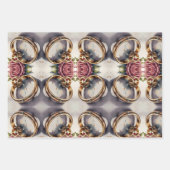 Hochzeitsrings Geschenkpapier Set (Vorderseite)