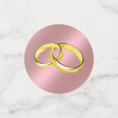 Hochzeitsrings Konfetti (Klein Vorderseite)