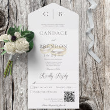 Hochzeitsrings Moderner QR-Code