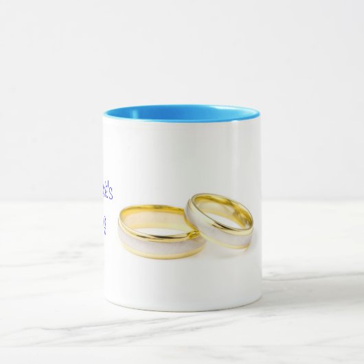 Hochzeitsrings Tasse (Zentrum)