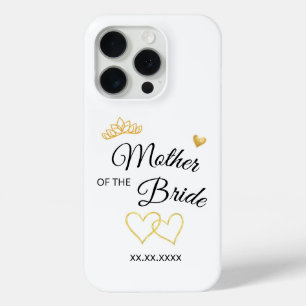 Hochzeitsrolle & Datum Elegantes Design Case-Mate iPhone Hülle