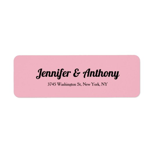 Hochzeitsrosa Berufliches feines kreatives Elegant (Vorne)