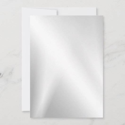 Hochzeitsrosa Peach Shiny Hearts Geometrisches Ele Einladung (Rückseite)