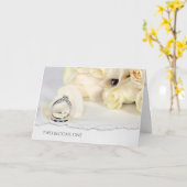 Hochzeitsrose-Bouquet mit zerrissenem Papier Karte (Gelbe Blume)