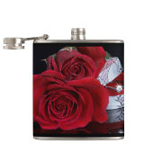 Hochzeitsrose Flachmann