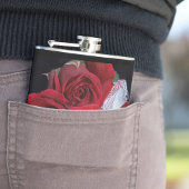 Hochzeitsrose Flachmann