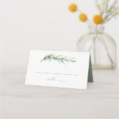 Hochzeitsrosemary für Platzkarten (Vorderseite)