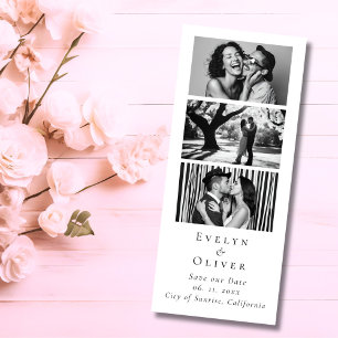 Hochzeitssache Speichern des Date-Foto-Kabels QR-C Save The Date