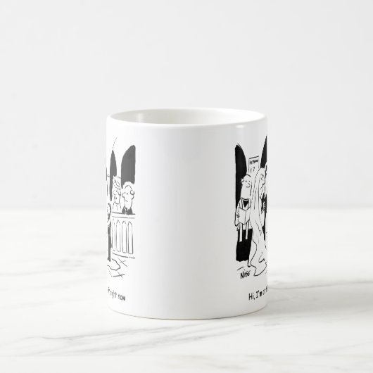 Hochzeitssageboy ist "On the Train". Funny Kaffeetasse (Mittel)