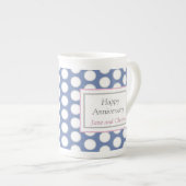 Hochzeitssaison der Perlen Tasse in der Marine (Vorderseite Rechts)