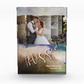 Hochzeitssaison - Wasserfarbe Fotoblock (Vorderseite)