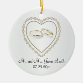 Hochzeitssake für Braut und Bräutigam Keramik Ornament