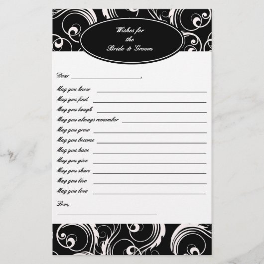 Hochzeitssake - Wünsche für Braut und Bräutigam (Vorderseite)