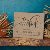 Hochzeitssalon-Bar Fotoplatte (Seite)