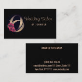 Hochzeitssalon, Hochzeit, Verlobung Visitenkarte (Vorne/Hinten)