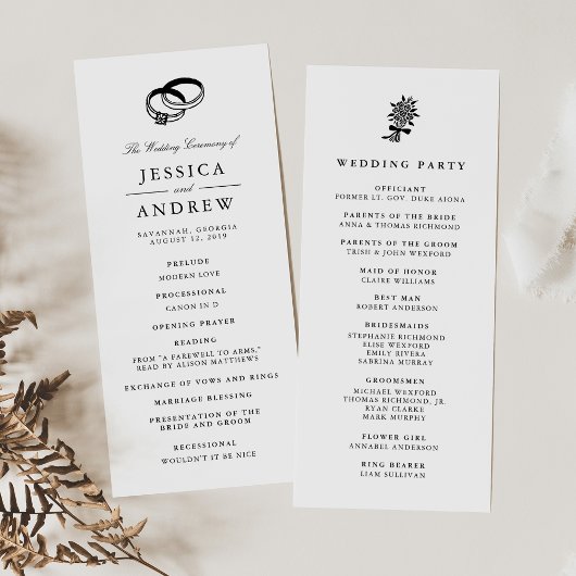 Hochzeitssandale | Hochzeitsfeierprogramm Programm