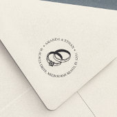 Hochzeitssandale | RÜCKSENDEADRESSE Permastempel