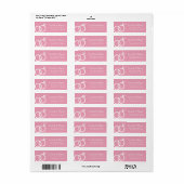 Hochzeitssandale + Skript | Rosa (Vorne)