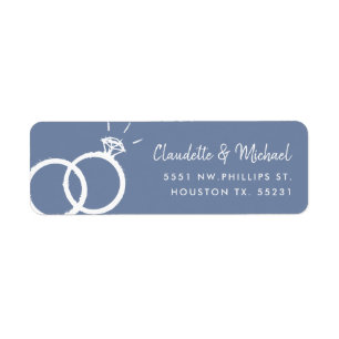 Hochzeitssandale + Skript Taube Blue