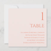 Hochzeitssattel - Blush Einladung (Vorderseite)