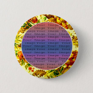 Hochzeitsschaltfläche für Springtime Button
