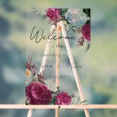 Hochzeitsschild aus Plexiglas Acrylschild (Neutral)