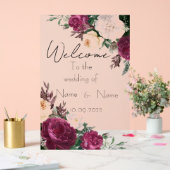 Hochzeitsschild aus Plexiglas Acrylschild (Hochzeit)