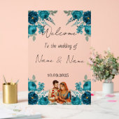 Hochzeitsschild aus Plexiglas Acrylschild (Hochzeit)