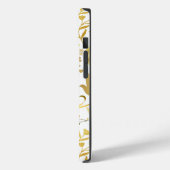 Hochzeitsschmuck in Gold 02 Case-Mate iPhone Hülle (Rückseite / Links)