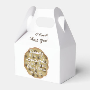 Hochzeitsschokolade Chip Cookie Leckereien Träume Geschenkschachtel