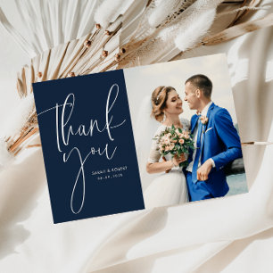 Hochzeitsschreiben dank Fotokarte Dankeskarte