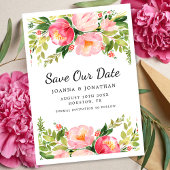 Hochzeitsschrift für Wasserfarben Save The Date