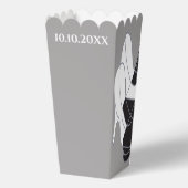 Hochzeitsschuhe Lining Gefälligkeitsboxen Geschenkschachtel (Rückseite)