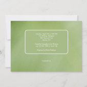 Hochzeitsschuhe Paare Einladung zur Dusche (Rückseite)