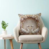 Hochzeitsschwäne Kissen (Stuhl )