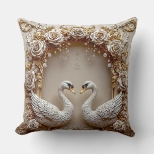 Hochzeitsschwäne Kissen