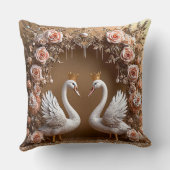 Hochzeitsschwäne Kissen (Rückseite)