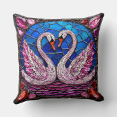 Hochzeitsschwäne Kissen (Rückseite)