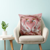 Hochzeitsschwäne Kissen (Stuhl )