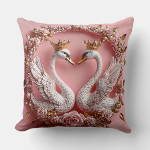 Hochzeitsschwäne Kissen