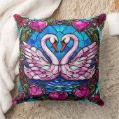 Hochzeitsschwäne Kissen (Decke)