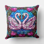 Hochzeitsschwäne Kissen (Rückseite)