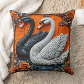 Hochzeitsschwäne Kissen (Decke)
