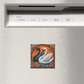 Hochzeitsschwäne Magnet (In Situ (Geschirrspüler))